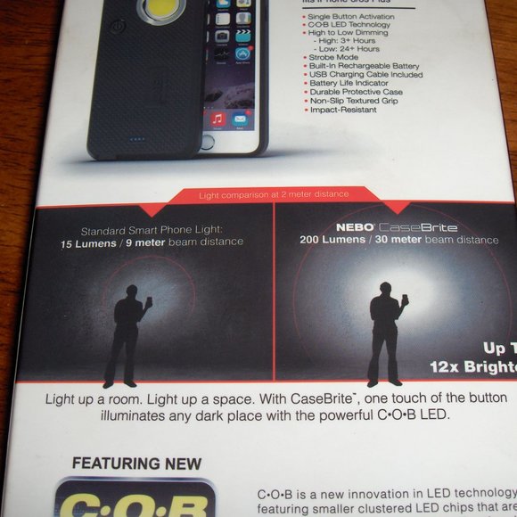 Apple 6 and 6S  I Phone Case Light 200 Lumens - Picture 5 of 7